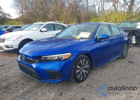 2024 Honda Civic Ex z USA, uszkodzony, nr VIN 2HGFE1F70RH326896